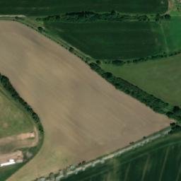 Satellite imagery of [Horní Neděliště] church t., CZ