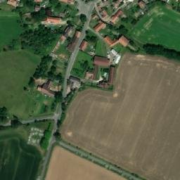Satellite imagery of [Horní Neděliště] church t., CZ
