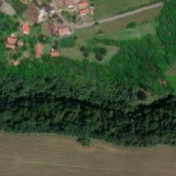 Satellite imagery of [Dobré] church t., CZ