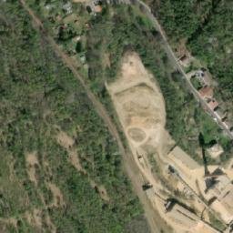 Satellite imagery of Sedlecky kaolin [Sadov] factory chimney, CZ