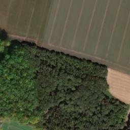 Satellite imagery of [Hlušice] castle t., CZ