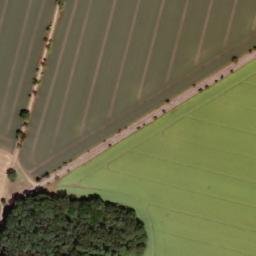 Satellite imagery of [Hlušice] castle t., CZ