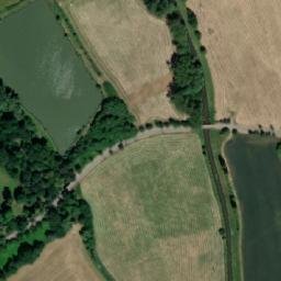 Satellite imagery of [Skřivany] former sugar factory chimney, CZ