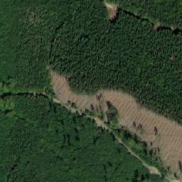 Satellite imagery of Černá hora [Česká Ves] correct, CZ