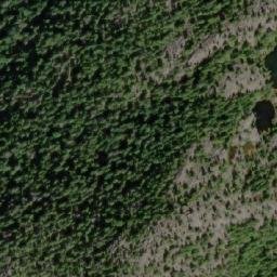 Satellite imagery of Mount Bunsen, CA