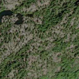 Satellite imagery of Mount Bunsen, CA