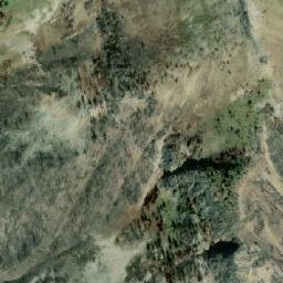 Satellite imagery of Cirque Peak, CA