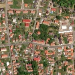 Satellite imagery of [Křinec] church t., CZ