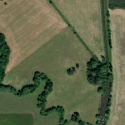 Satellite imagery of [Skřivany] former sugar factory chimney, CZ