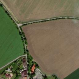 Satellite imagery of [Černilov] church t., CZ