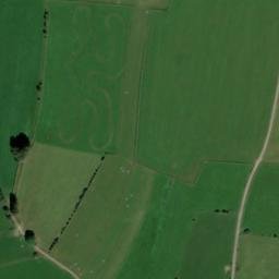 Satellite imagery of Prussia Belgium No 92 (renewed on original pedestral), BE