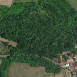 Satellite imagery of [Mašťov] castle t., CZ