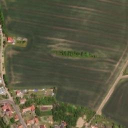 Satellite imagery of [Křinec] church t., CZ