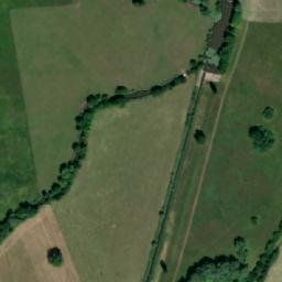 Satellite imagery of [Skřivany] former sugar factory chimney, CZ