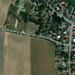 Satellite imagery of [Černilov] evangelic church t., CZ