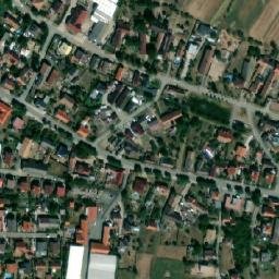 Satellite imagery of [Černilov] evangelic church t., CZ