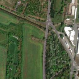 Satellite imagery of [Kralupy nad Vltavou] chemical factory chimney 3, CZ