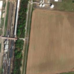 Satellite imagery of Kaučuk [Veltrusy] metal chimney, CZ