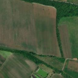 Satellite imagery of [Dřísy] chapel sanctus t., CZ