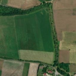 Satellite imagery of [Dřísy] chapel sanctus t., CZ