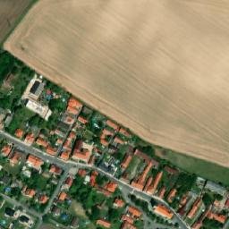 Satellite imagery of [Kostelní Hlavno] church t., CZ