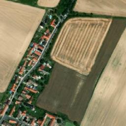 Satellite imagery of [Kostelní Hlavno] church t., CZ