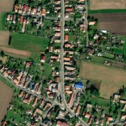 Satellite imagery of [Všejany] belfry, CZ