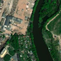 Satellite imagery of Prefa produkt [Předměřice nad Labem] panel factory chimney, CZ