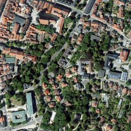 Satellite imagery of Schloß Ehrenburg, DE
