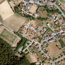 Satellite imagery of Schloss Hassenberg, DE
