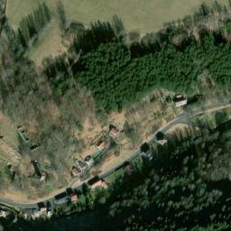 Satellite imagery of [Podhradí u Aše] evang.church t., CZ