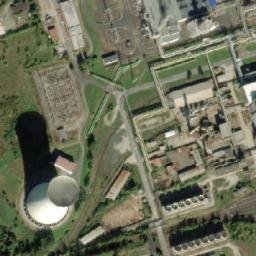 Satellite imagery of Chimney of Vresova, CZ