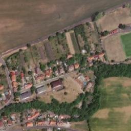 Satellite imagery of [Krásný Dvůr] church t., CZ