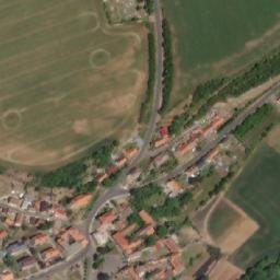 Satellite imagery of [Libořice] church t., CZ
