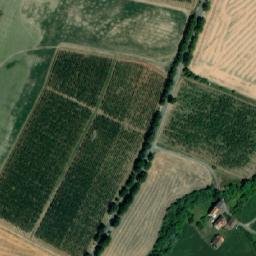 Satellite imagery of [Pnětluky] church sanctus t., CZ