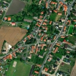 Satellite imagery of [Kostelní Hlavno] church t., CZ