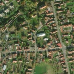 Satellite imagery of [Kněžice u Městce Králové] church t., CZ