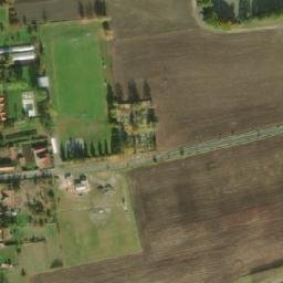 Satellite imagery of [Kněžice u Městce Králové] church t., CZ