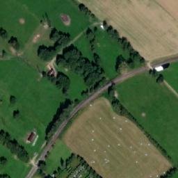Satellite imagery of [Česká Ves] church t., CZ