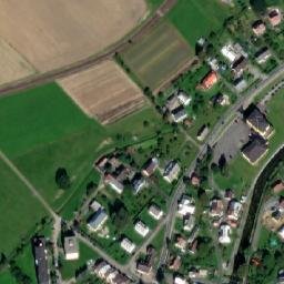 Satellite imagery of [Česká Ves] church t., CZ