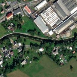 Satellite imagery of [Česká Ves] church t., CZ