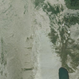 Satellite imagery of Mount Scrimger, CA
