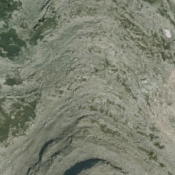 Satellite imagery of Mount Scrimger, CA