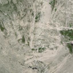 Satellite imagery of Mount Scrimger, CA