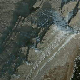 Satellite imagery of Sentinel Pass, CA