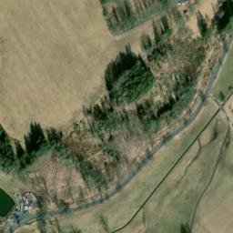 Satellite imagery of [Podhradí u Aše] evang.church t., CZ