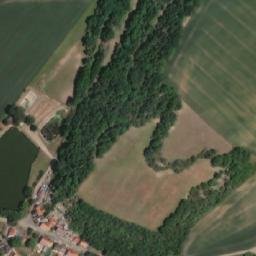 Satellite imagery of [Libořice] church t., CZ