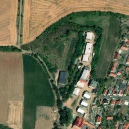 Satellite imagery of [Pnětluky] church sanctus t., CZ