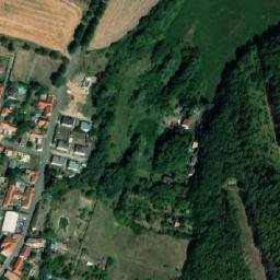 Satellite imagery of [Pnětluky] church sanctus t., CZ