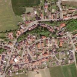 Satellite imagery of [Slaný-Dolín] church t., CZ